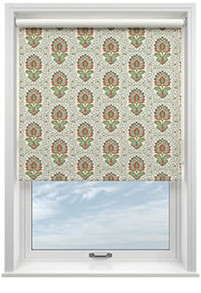 Petal & Block Lotus Blossom, Neem - Roller Blind